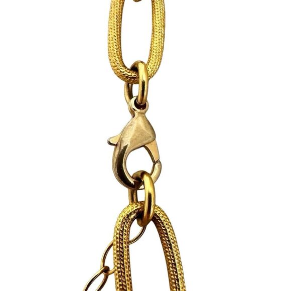 Molly Beads Black & Gold Statement Necklace - Picture 9 of 10